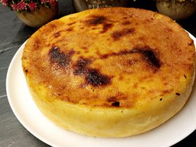 Γαλατόπιτα χωρίς Φύλλο - Greek Custard Milk Pie