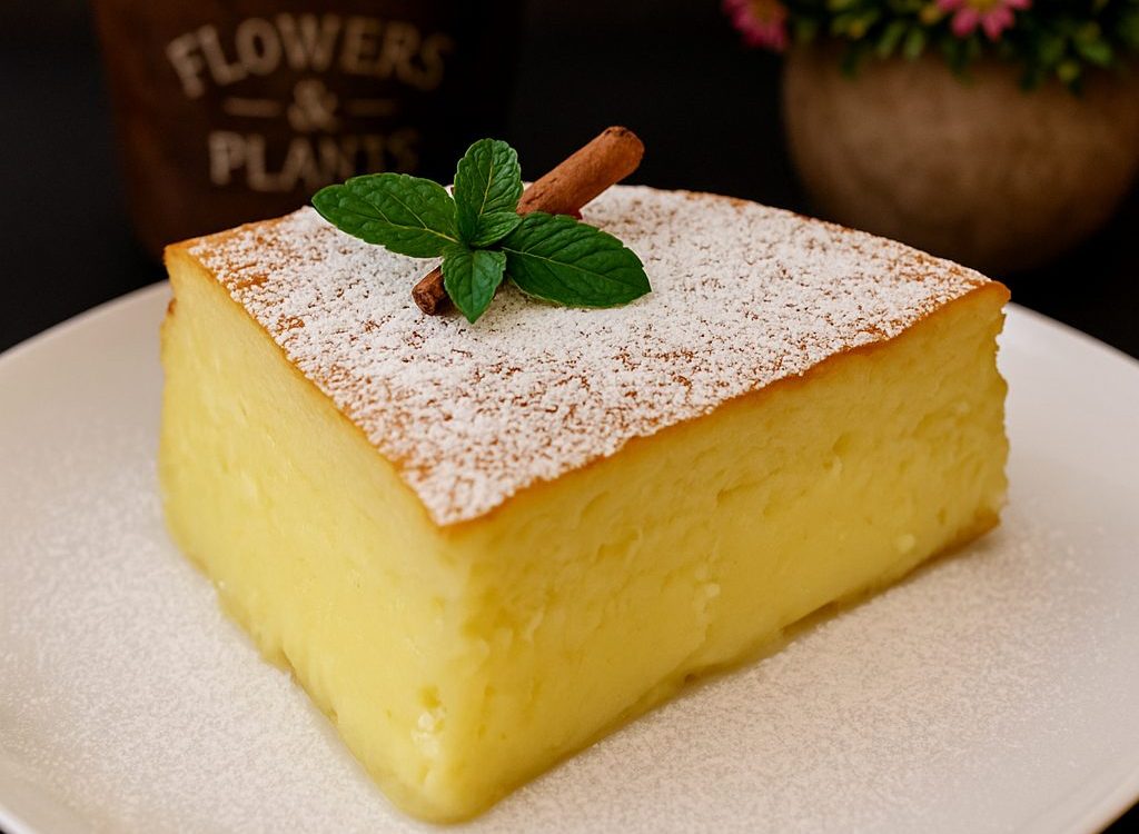 Γαλατόπιτα χωρίς Φύλλο - Greek Custard Milk Pie