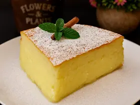 Γαλατόπιτα χωρίς Φύλλο - Greek Custard Milk Pie