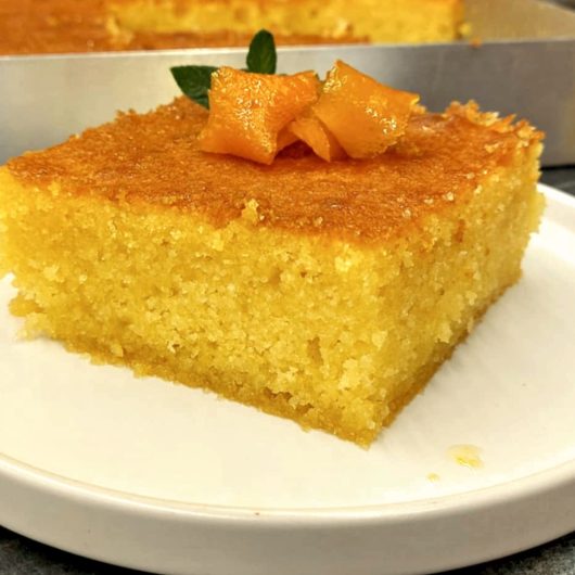 Πορτοκαλόπιτα με σιμιγδάλι χωρίς φύλλο - Greek Orange Cake