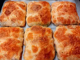Σπανακόπιτα με φέτα και χειροποίητο φύλλο - Greek Spinach Pies with feta