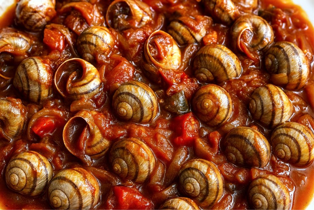 Σαλιγκάρια Στιφάδο- Snail Stew