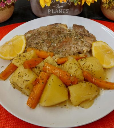 Χοιρινό Λεμονάτο στη κατσαρόλα - Greek Lemon Pork