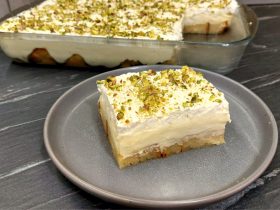 Εκμέκ Τσουρέκι με Βελούδινη Κρέμα