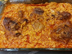 Γιουβέτσι μοσχάρι στο ταψί