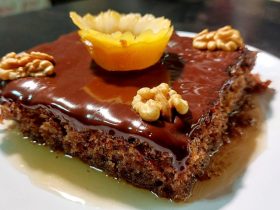 Καρυδόπιτα με Σοκολάτα