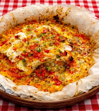 Μπουγιουρντί στον φούρνο - Greek Baked Feta