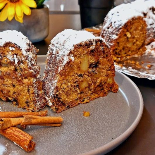 Νηστίσιμο Κέικ Μήλου