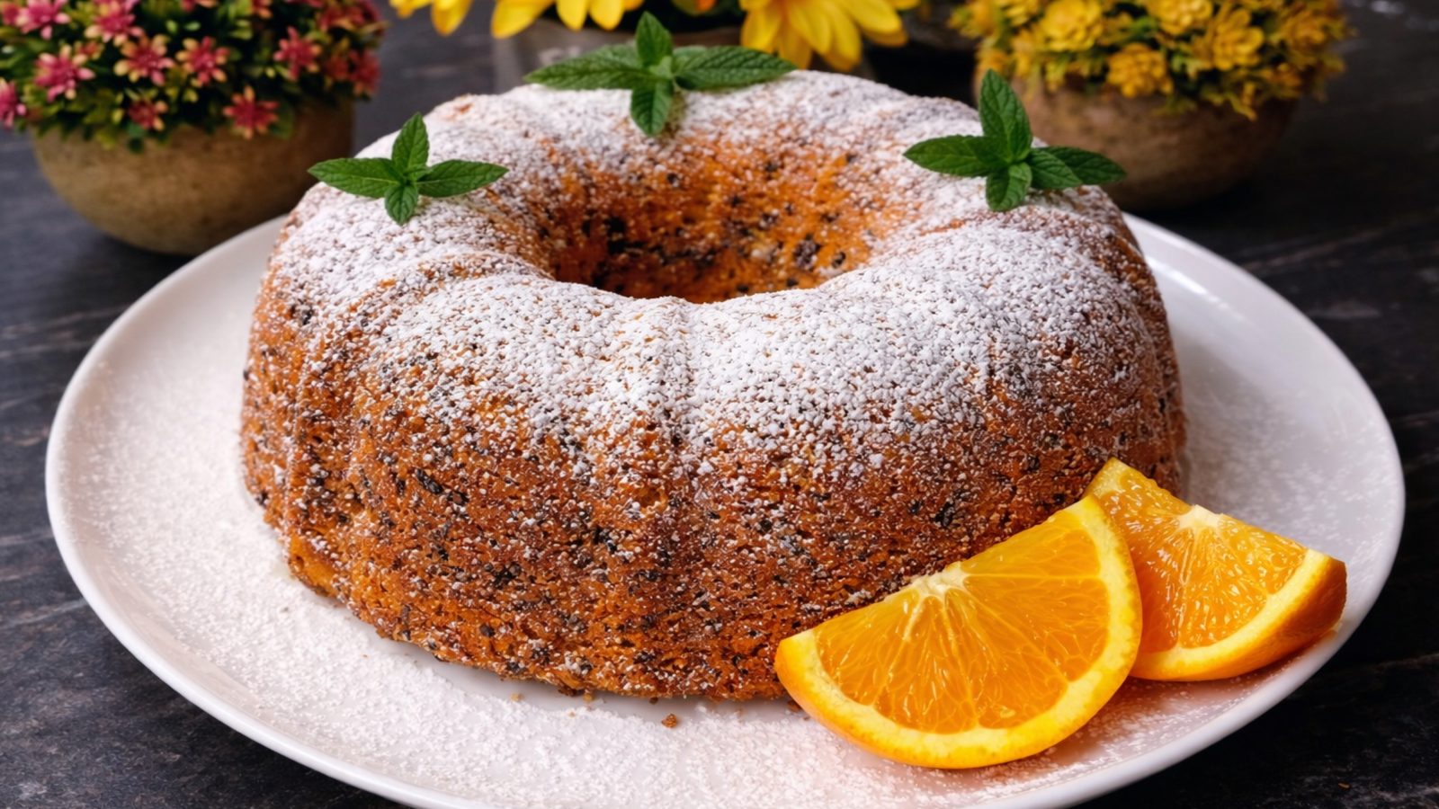 ฮฮทฯฯฮฏฯฮนฮผฮฟ ฮฮญฮนฮบ ฮ ฮฟฯฯฮฟฮบฮฌฮปฮน - Vegan Orange Cake