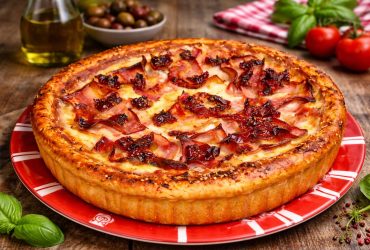 Πίτσα Τάρτα σε πιατέλα - Pizza Tart