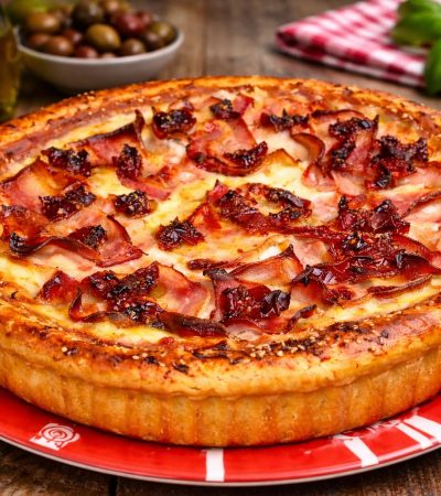 Πίτσα Τάρτα σε πιατέλα - Pizza Tart