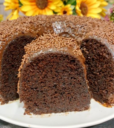 Κέικ Σοκολάτας με Γλάσο - Chocolate Cake with Glaze