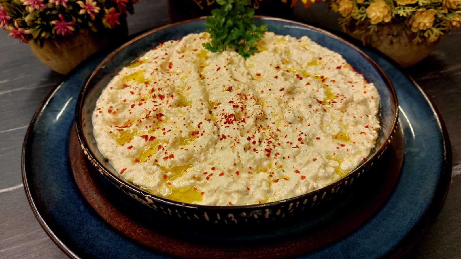 Τυροκαυτερή σε μπολ - Greek Feta Dip