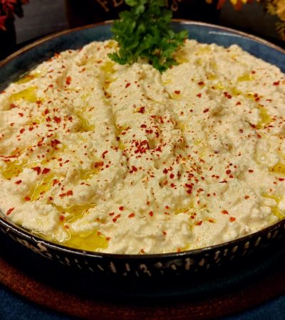 Τυροκαυτερή σε μπολ - Greek Feta Dip