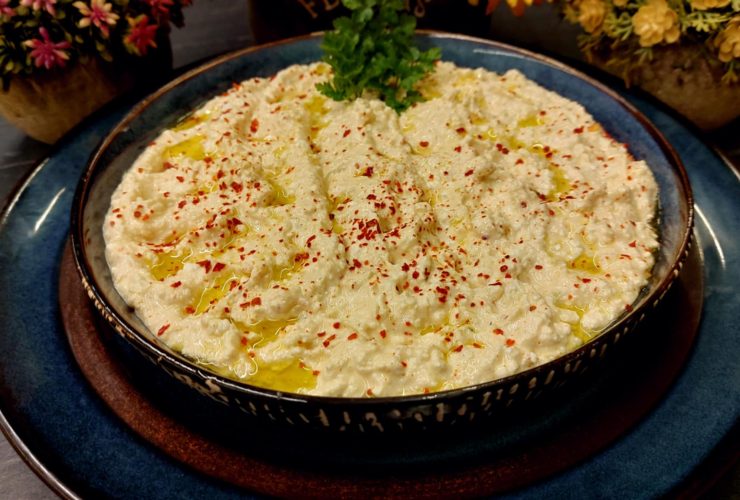 Τυροκαυτερή σε μπολ - Greek Feta Dip