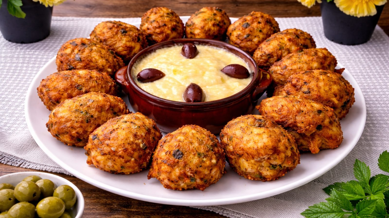 Crispy Salt Cod Fritters - Golden, Juicy & Never Fall Apart