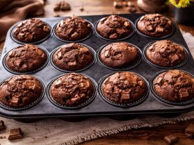 Καπ Κέικ Σοκολάτας σε φόρμες - Chocolate Cup Cakes