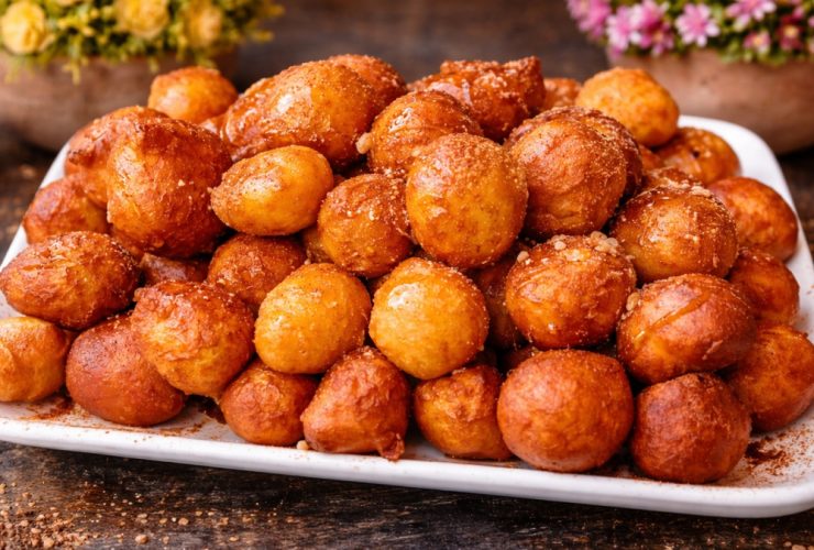 Λουκουμάδες χωρίς Μαγιά - No yeast Greek Loukoumades