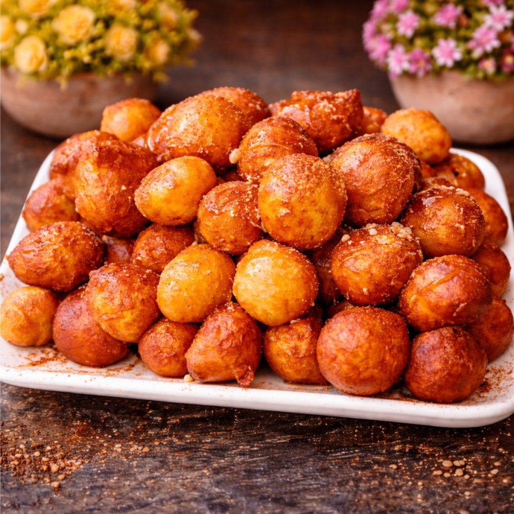 ฮฮฟฯ
ฮบฮฟฯ
ฮผฮฌฮดฮตฯ ฯฯฯฮฏฯ ฮฮฑฮณฮนฮฌ - No yeast Greek Loukoumades