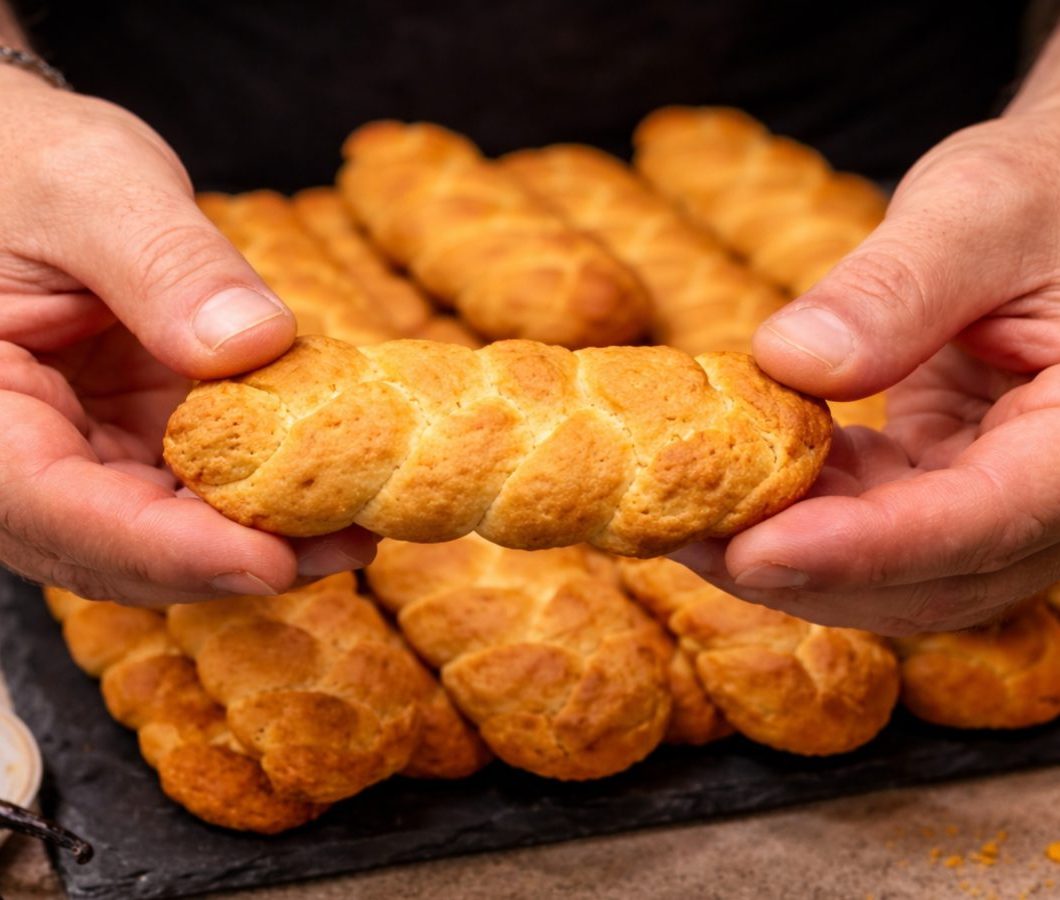 Παρουσίαση του μπισκότου - Showing the cookie