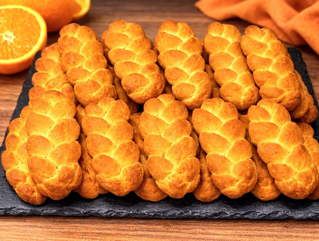 Νηστίσιμα Κουλουράκια Πορτοκαλιού Χωρίς Μίξερ και Εύκολα