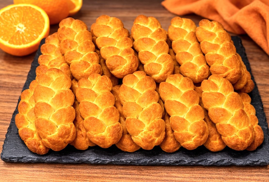 Νηστίσιμα κουλουράκια πορτοκαλιού - Vegan Orange Cookies