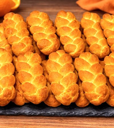 Νηστίσιμα κουλουράκια πορτοκαλιού - Vegan Orange Cookies