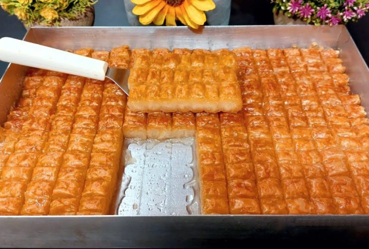 Νηστίσιμα κουρκουμπίνια στον φούρνο τραγανά και σιροπιαστά σε ταψί