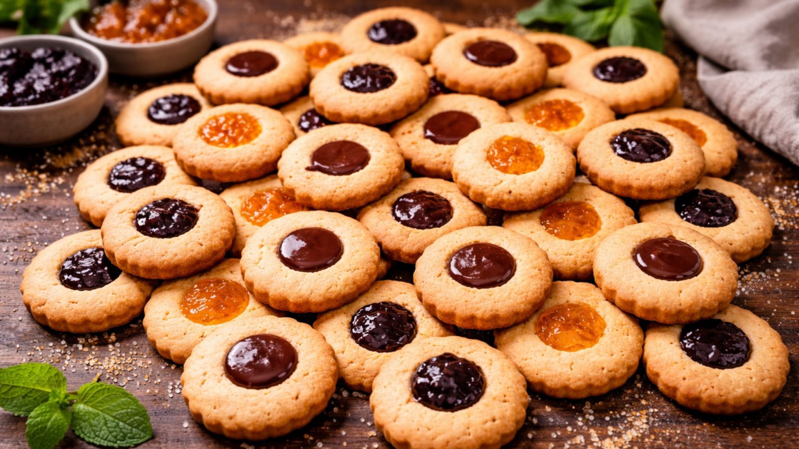 Νηστίσιμα μπισκότα αφρός - Vegan Cookies