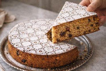 Νηστίσιμο Κέικ με Σταφίδες - Vegan Raisin Cake