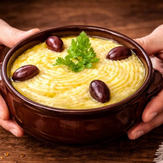 Σκορδαλιά με Πατάτα σε μπολ - Potato Skordalia Garlic dip