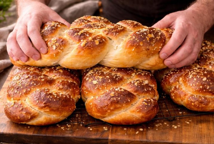 Τσουρέκια με Ζαχαρούχο Ζώλης