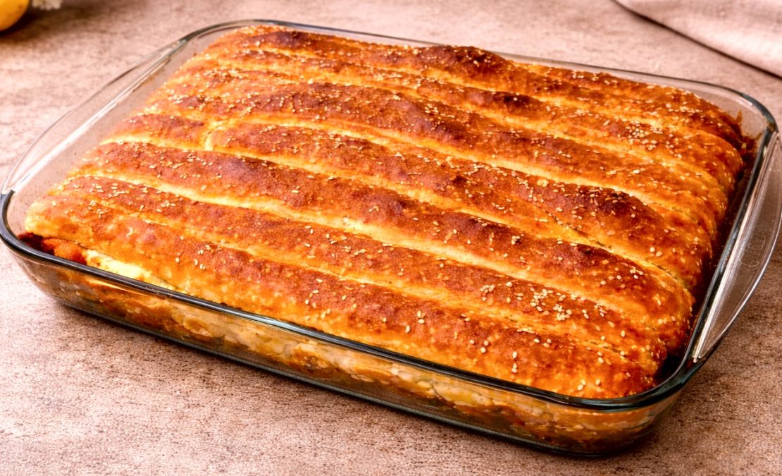 Σπιτικό Χωριάτικο φύλλο για πίτες σε ταψί - homemade pie dough