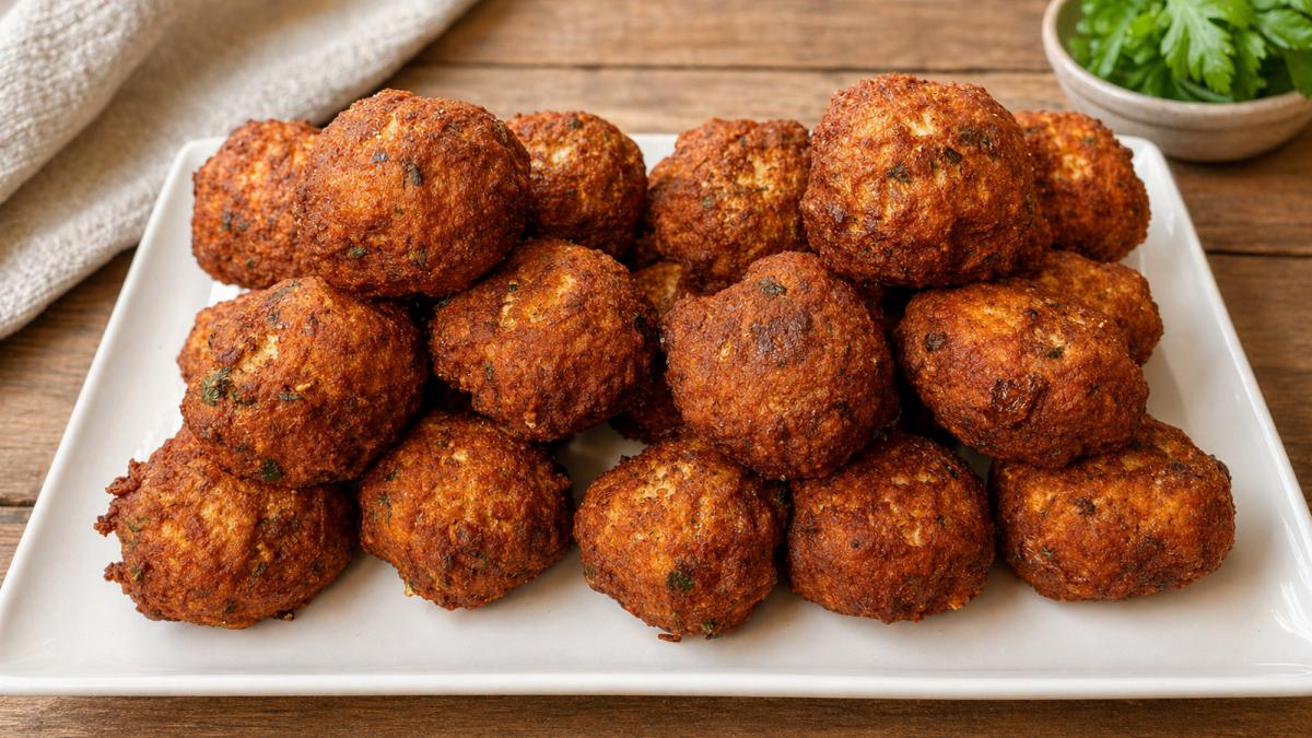 Κεφτέδες Κυπριακοί - Cypriot Meatballs