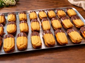 Πτι Φουρ Νηστίσιμα με γέμιση Μαρμελάδας - Vegan Petit Fours Cookies