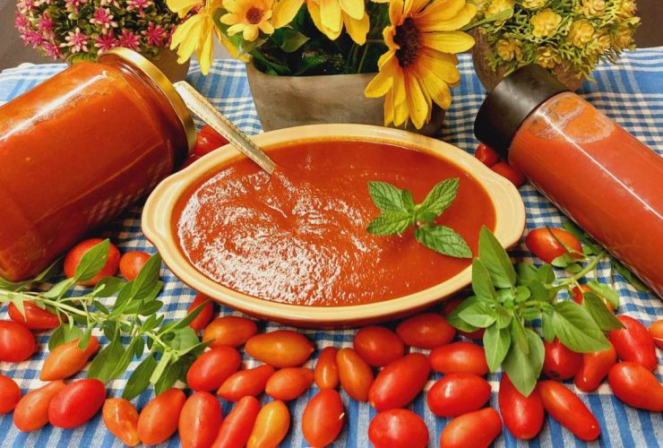 Σπιτική Κέτσαπ Χωρίς Συντηρηρικά - homemade ketchup