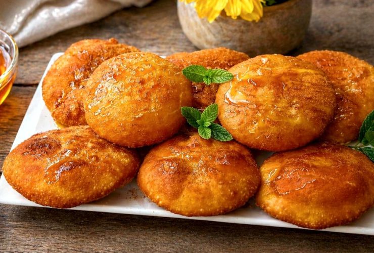 Τυρόπιτες χωρίς μαγιά σαν τηγανόψωμα - Cheesepies like flatbreads