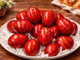 Πως βάφουμε πασχαλινά αυγά με φυσικό τρόπο με ριζάρι - How to dye Easter Eggs