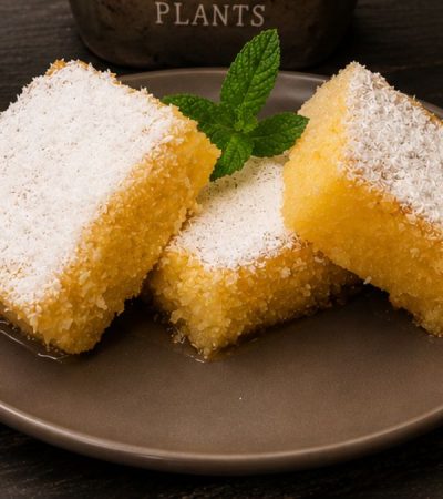 Σιροπιαστό Κέικ Ινδοκάρυδο - Syrup Coconut Cake