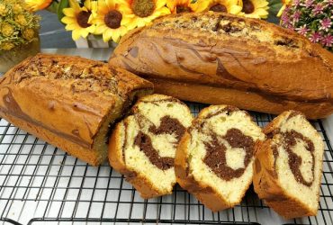 Εύκολο Κέικ Βανίλια Σοκολάτα - Esay Chocolate Vanilla Marble Cake
