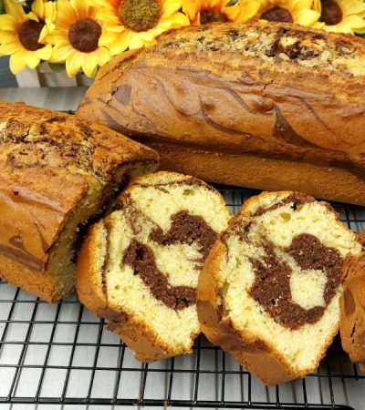 Εύκολο Κέικ Βανίλια Σοκολάτα - Esay Chocolate Vanilla Marble Cake