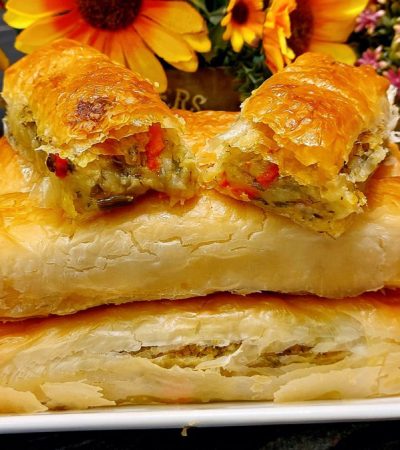 Πατατόπιτα ατομική με φύλλο κρούστας - Crispy Potato Pies