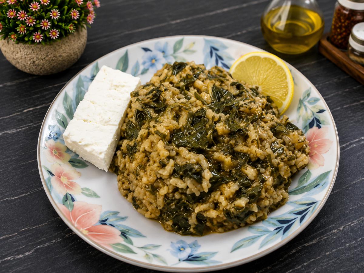ฮฃฯฮฑฮฝฮฑฮบฯฯฯ
ฮถฮฟ - Greek Spanakorizo