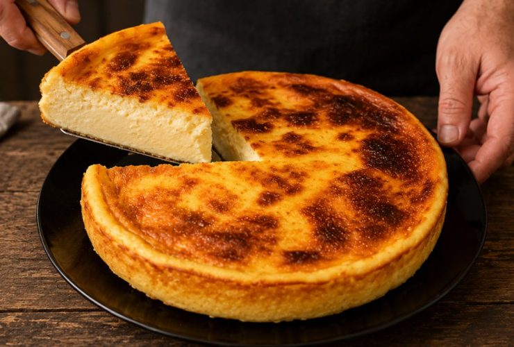 Γαλατόπιτα χωρίς φύλλο - Crustless Greek Milk Pie