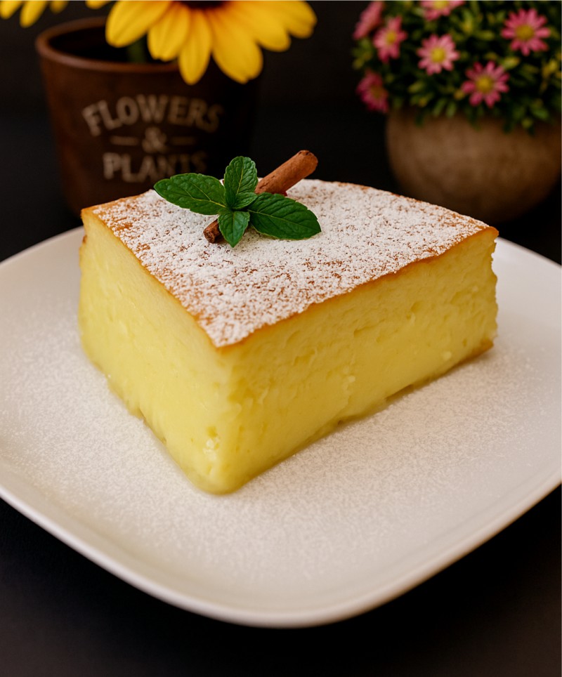 Γαλατόπιτα χωρίς φύλλο - Crustless Greek Milk Pie