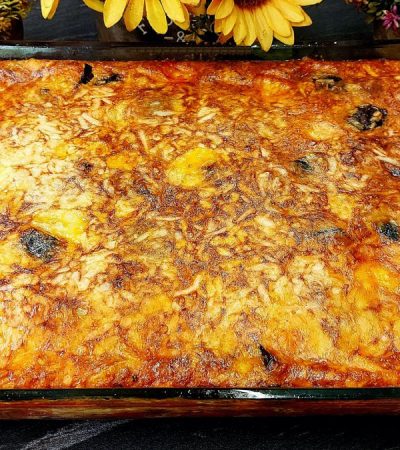 Μελιτζάνες Ογκρατέν με Πατάτες - Eggplant Au Gratin with Potatoes and Cheese