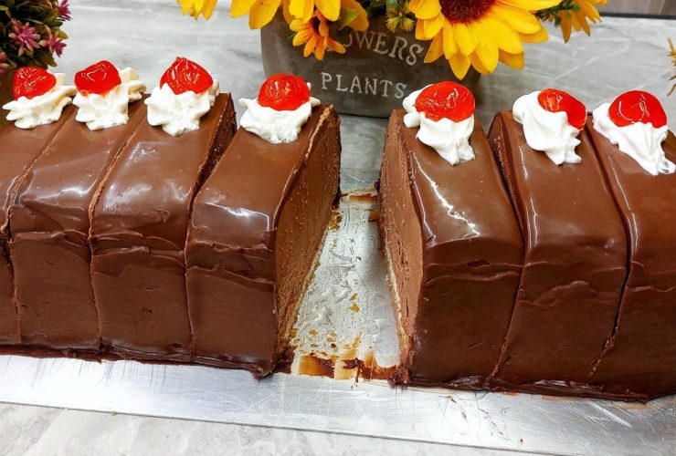 Πάστες Σοκολατίνες - Chocolate Pastry Cakes