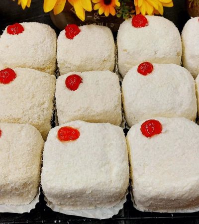 Πάστες Χιονούλες - Snowball Coconut Pastries