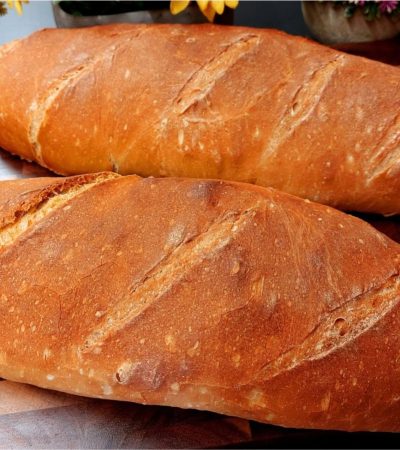 Ψωμί χωρίς Ζύμωμα - No Knead Bread
