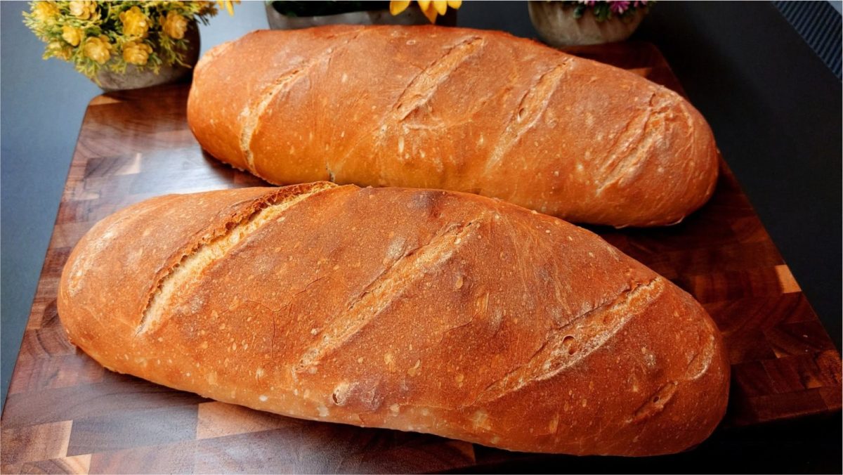 Ψωμί χωρίς Ζύμωμα - No Knead Bread